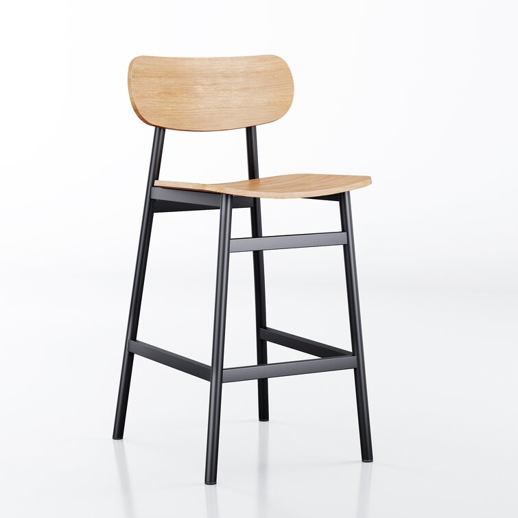 Bar stools with online backs wayfair